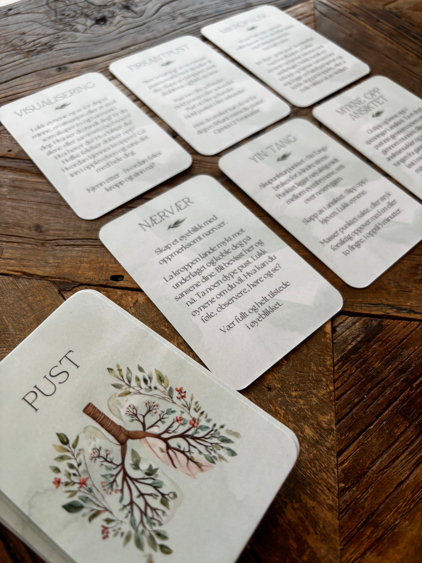 PUST - stressmestringskort