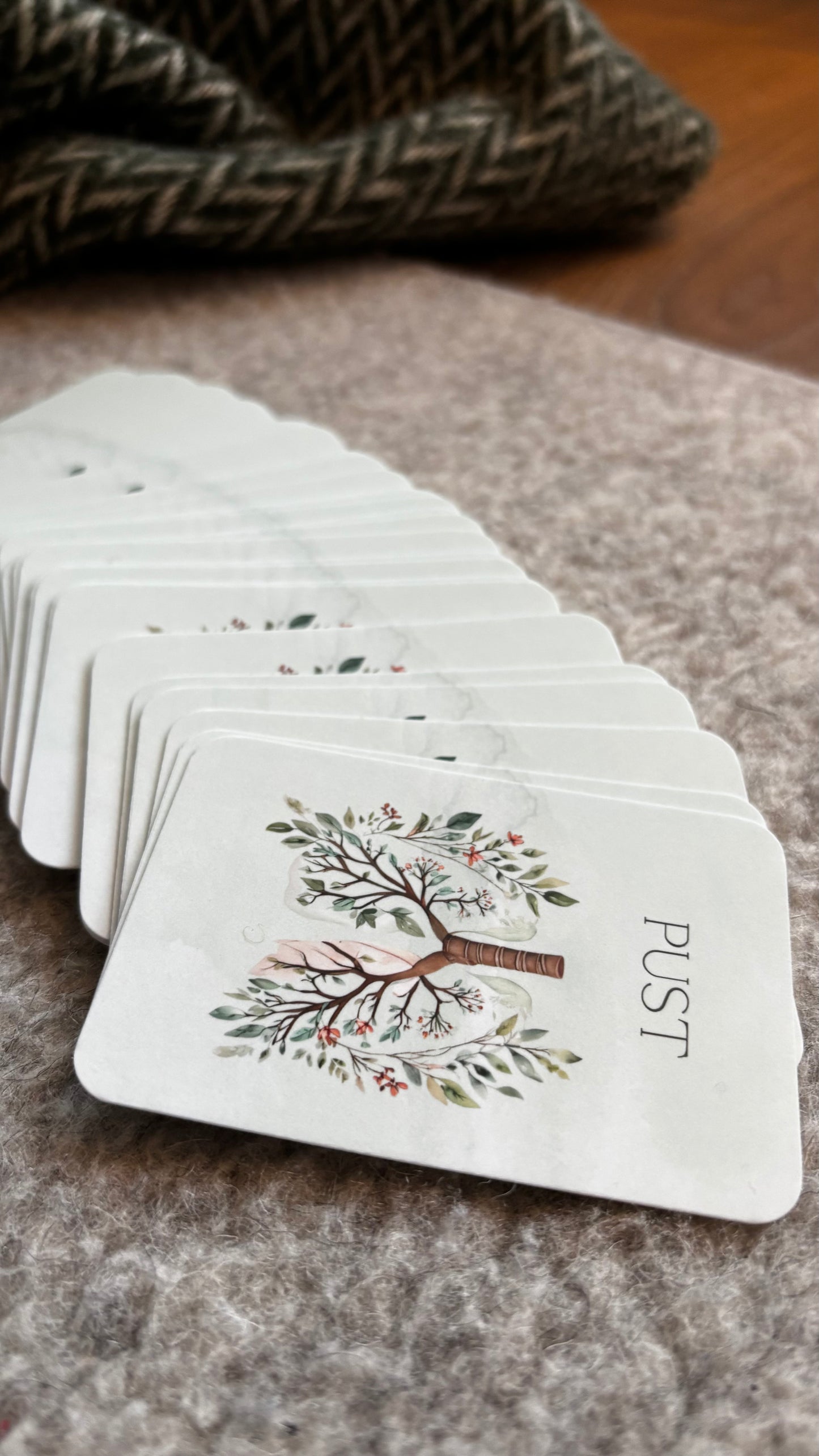 PUST - stressmestringskort