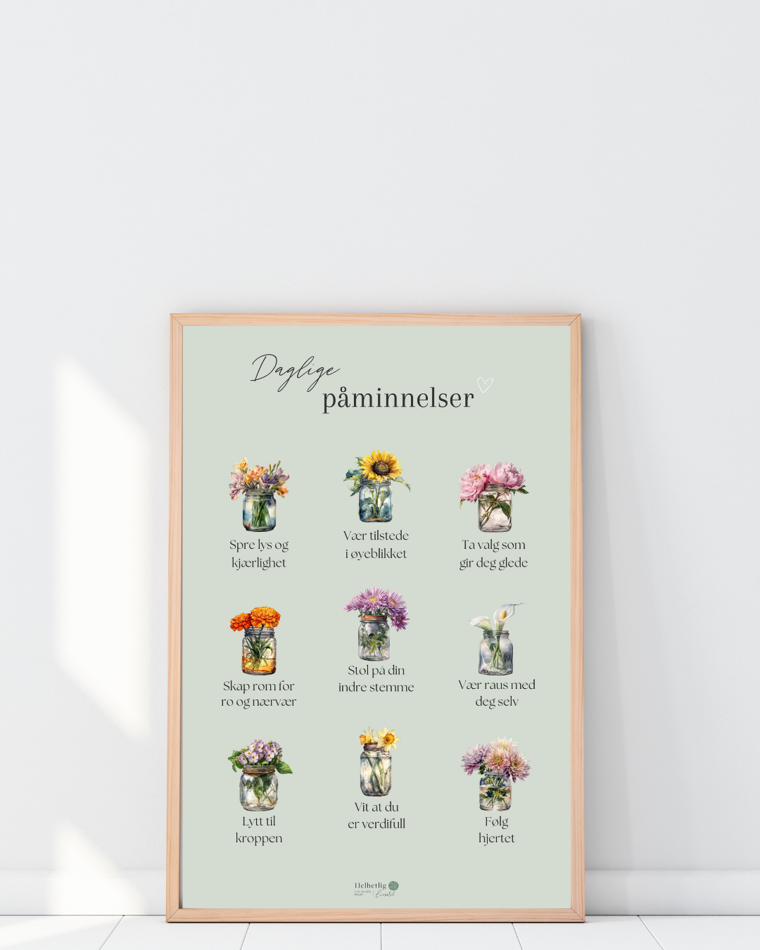 "Daglige påminnelser" plakat